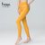 IYOGA2021新款瑜伽裤塑形提臀女九分健身跑步紧身莱卡高腰运动裤(黛绿 L)第2张高清大图