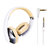 硕美科（SOMIC）M4 头戴式时尚型音乐便携耳机 带话筒手机耳机（苹果白）新型40mm动圈驱动单元第4张高清大图