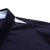 稻草人夏季商务短袖T恤男士翻领条纹修身大码POLO衫301(蓝色 XXL)第5张高清大图