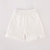 Petitkami2021夏季儿童婴儿新款男女宝斑马印花分体背心短裤睡衣(100 白色背心)第3张高清大图