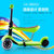 滑板车 儿童 学步车 三合一 三轮 车 多功能 婴儿 学步车 宝宝 滑行车(红色)第3张高清大图