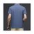 CINEESD 2021夏季新款男式条纹Polo衫商务休闲短袖翻 夏季新款男(2308蓝色 195/4XL)第2张高清大图