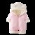 婴儿冬季加绒加厚连体衣外出抱衣男女宝宝新品上市(100cm 红色)第4张高清大图