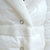 莉妮吉尔2017年冬季加厚中长款连帽纯色长袖棉衣棉服时尚潮流显瘦修身(白色 L)第5张高清大图
