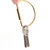 黄铜钥匙扣 创意黄铜钥匙挂环 男女汽车钥匙扣金属钥匙圈大环 钥匙扣大容量 EDC工具(金色)第5张高清大图