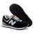 New Balance女鞋新百伦男鞋黑白骑士 NB574跑步鞋透气运动情侣鞋US574W1(全黑 44)第4张高清大图