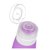 K球秀硅胶旅行分装瓶 便携式随身分装罐 可爱圆形小分装瓶乳液瓶(紫色 38ml（小号）)第4张高清大图