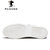 Plover男鞋男士皮鞋英伦休闲鞋透气板鞋系带潮鞋PL16C12050(黑色 41)第4张高清大图