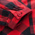 巴拉巴拉童装女童衬衫中大童儿童秋装2018新款格纹英伦风长袖衬衣(160cm 红黑色调)第2张高清大图