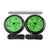 凯速静音型双轮健腹器腹肌轮健腹轮滚轮（带跪垫）PR41绿色(双轮绿色 默认版本)第4张高清大图