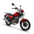启典KIDEN摩托车 升级版KD150-K 单缸风冷150cc骑式车(宝石红升级版大货架款)第2张高清大图