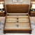 亚格林   中式 床 实木床1.8米双人床主卧1.5米卧室大床 橡木(床)第3张高清大图
