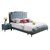 一号客厅  床软床现代简约大床意式风格卧室（送多功能椰棕床垫） QR-05第6张高清大图