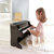 德国Hape 儿童钢琴男孩玩具女孩音乐启蒙早教玩具3-6-12岁 25键木制机械小钢琴 音乐玩具 儿童礼物E8466(黑色)第7张高清大图