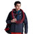 TECTOP户外新款冲锋衣男女三合一两件套西藏防水保暖加厚登山外套(男款深灰色 XL)第4张高清大图