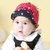 春秋季宝宝帽子婴儿男童儿童棒球鸭舌帽0-3-6-12个月新生儿男童女童鸭舌帽(浅粉)第2张高清大图