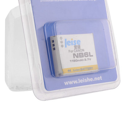 雷摄（LEISE）NB-6L数码电池（采用A级优质锂离子电芯制造，容量高，寿命长。）