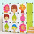 索尔诺婴儿衣柜宝宝收纳柜儿童储物柜塑料玩具卡通收纳箱衣物整理(黑色 9门7格1挂 M090701)第5张高清大图