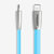 品胜（PISEN）苹果6s数据线 iPhone6充电线器7plus六5s金属ip6锌合金ipad4(锌合金蓝色)第2张高清大图