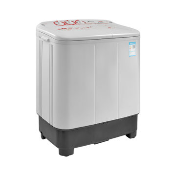 小天鹅双杠双桶洗衣机8KG公斤大容量家用半自动双缸TP80VDS08(8公斤)