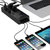 奥瑞科（ORICO ） TPC-6A4U抗浪涌防雷插座USB插排手机智能充电插线板拖线板(黑色 1.5M)第3张高清大图