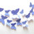 有乐 仿真蝴蝶带胶墙贴 装饰贴 纯色系列 12只装（H-010）zw505(紫色)第5张高清大图