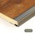 俊采云JYZP15铝合金C型收边条实木地板压条包边条U型墙裙收口条护墙板材封边条 （单位：米）(棕色 JYZP15)第3张高清大图