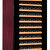 索比亚SY128智能恒温红酒柜 茶叶柜 冷藏柜 冰吧展示柜 红木纹(红色暗拉手展架)第5张高清大图