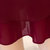 VEGININA 修身气质女装显瘦短袖雪纺连衣裙 9524(酒红色 XXL)第5张高清大图