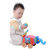 LALABABY/拉拉布玩 婴儿布玩具手拉车铃铛球宝宝礼物大象毛绒玩具 木轮大象车(木轮大象车 原包装)第3张高清大图