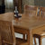 禧乐菲 实木餐桌 饭桌 长方形 餐桌椅组合  现代简约橡木餐桌椅(1.3M一桌六椅(备注颜色))第5张高清大图