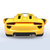 双鹰（DOUBLE E）E714-001儿童遥控车玩具车充电赛车模型男孩礼物保时捷手柄款(黄色)第4张高清大图
