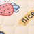 儿童卡通印花床垫软垫家用榻榻米床褥子学生宿舍单人海绵垫(草莓爱恋)第7张高清大图