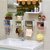 创简坊（CJIANFF）创意数字9塑料肥皂盒 吸盘肥皂架吸壁式香皂盒 浴室卫生间置物(8字粉色)第5张高清大图