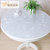 圆形pvc软玻璃桌布防水防烫餐桌垫透明磨砂水晶板塑料台布圆桌垫(金色波斯花1.0)(120*60cm长方形)第2张高清大图