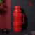 日本AKAW不锈钢保温壶杯家用户外旅行大容量男大号便携开暖热水瓶(1100ml-法国红)第5张高清大图