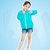 SPORTEX/博特  儿童款运动皮肤风衣 防紫外线防水透气防风皮肤衣PFY003(黄色 身高130cm)第4张高清大图