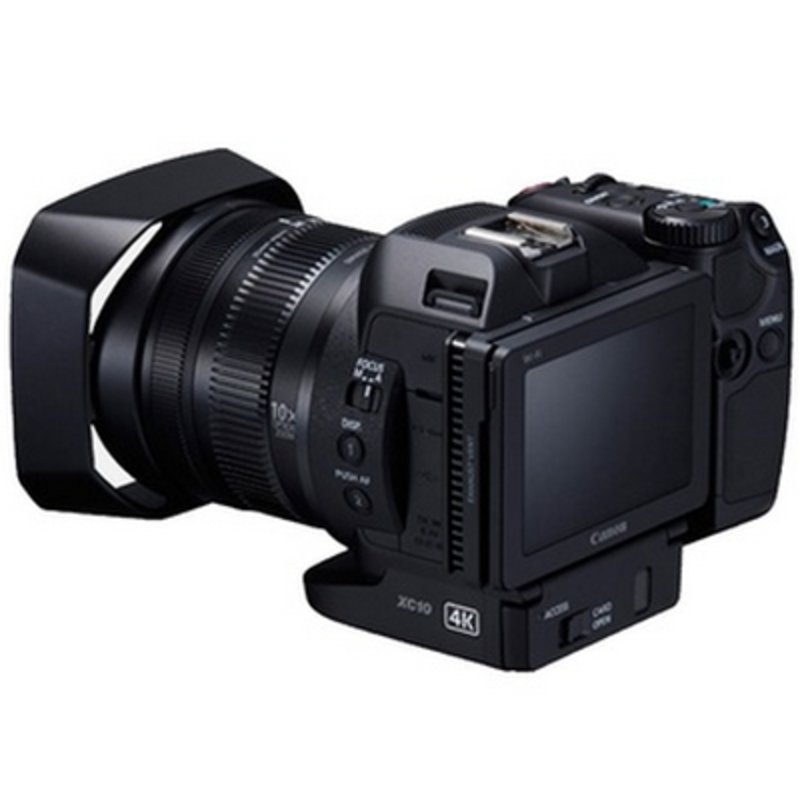 佳能(canon xc10 4k新概念摄像机 专业摄像机/家用摄像机双用 慢动作