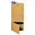 家乐铭品带门储物柜A39 木质收纳柜子(木纹色)第2张高清大图
