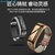 GuanShan智能手环蓝牙耳机二合一可通话心率血压运动计步男女彩屏(黑色钢带款)第3张高清大图