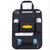 多功能车载收纳袋储物袋 汽车靠背收纳袋坐椅置物袋挂袋(黑色（单只装） 版本)第2张高清大图