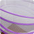 有乐A457优质双层可折叠防风晾衣篮网晒衣网防滑彩色透明晒衣篮lq4070(护栏紫色)第5张高清大图