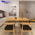 天米 TIMI 北欧白橡实木拉伸桌 可折叠桌 全实木餐桌椅 现代简约1.3米1.4米饭桌组合(原木色 单把温莎椅)第5张高清大图