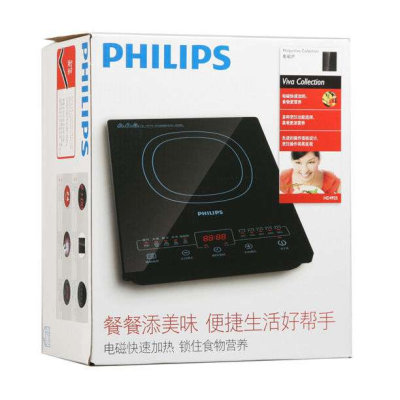 飞利浦（PHILIPS）电磁炉HD4925  电磁炉火锅 多功能迷你小型 轻薄节能 触控式 微晶面板 5档