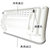 美的（Midea）NTG20-15F1 暖风机 遥控浴室取暖器壁挂电暖器家用类空调浴霸第5张高清大图