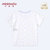 小米米minimoto男女宝宝棉圆领开肩短袖上衣T恤家居服(匹印花（蘑菇） 80cm（9-18个月）)第2张高清大图