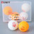 CnsTT凯斯汀乒乓球三星ABS40+新材料无缝乒乓球控制型速度型高弹乒乓球6只装(塔锐黄色（速度型）)第5张高清大图