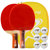 红双喜乒乓板 家庭娱乐套装/比赛训练对拍 二星乒乓拍(2002+2006)第2张高清大图