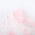 Petitkami2021秋冬婴童花卉印花网纱荷叶边长袖爬服哈衣连体衣(73 粉色套装)第6张高清大图
