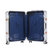 GENVAS/君华仕皮条款万向轮铝框拉杆箱旅行箱登机箱托运箱行李箱(银色 24寸)第5张高清大图